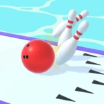 bowling run android application logo